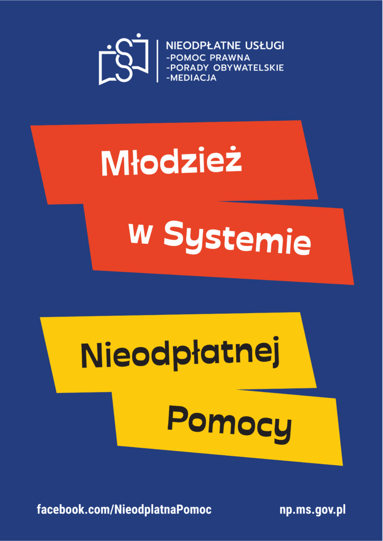 Broszura - Młodzież w Systemie Nieodpłatnej Pomocy1
