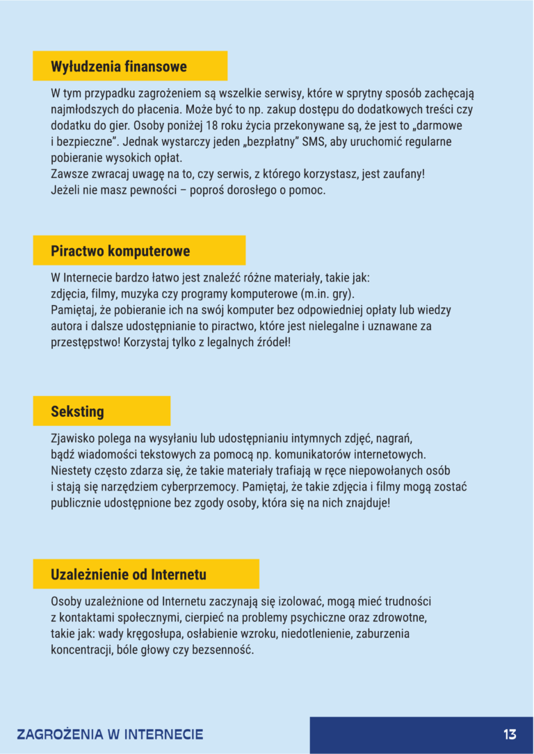 Broszura - Młodzież w Systemie Nieodpłatnej Pomocy13