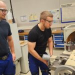 absolwenci ZST na stażu w ZST w Hildburghausen