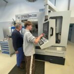 uczniowie ZST na stażu w ZST w Hildburghausen