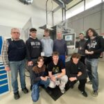 uczniowie ZST na stażu w ZST w Hildburghausen