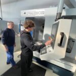 uczniowie ZST na stażu w ZST w Hildburghausen