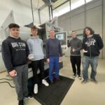 uczniowie ZST na stażu w ZST w Hildburghausen