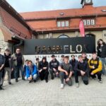 uczniowie ZST na stażu w ZST w Hildburghausen