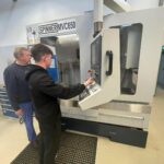 uczniowie ZST na stażu w ZST w Hildburghausen