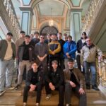 uczniowie ZST na stażu w ZST w Hildburghausen