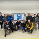 uczniowie ZST na stażu w ZST w Hildburghausen