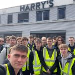 uczniowie ZST na stażu w ZST w Hildburghausen