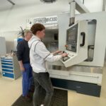 uczniowie ZST na stażu w ZST w Hildburghausen