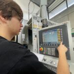 uczniowie ZST na stażu w ZST w Hildburghausen