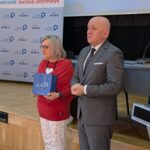 starosta powiatu i dyrektor szkoły