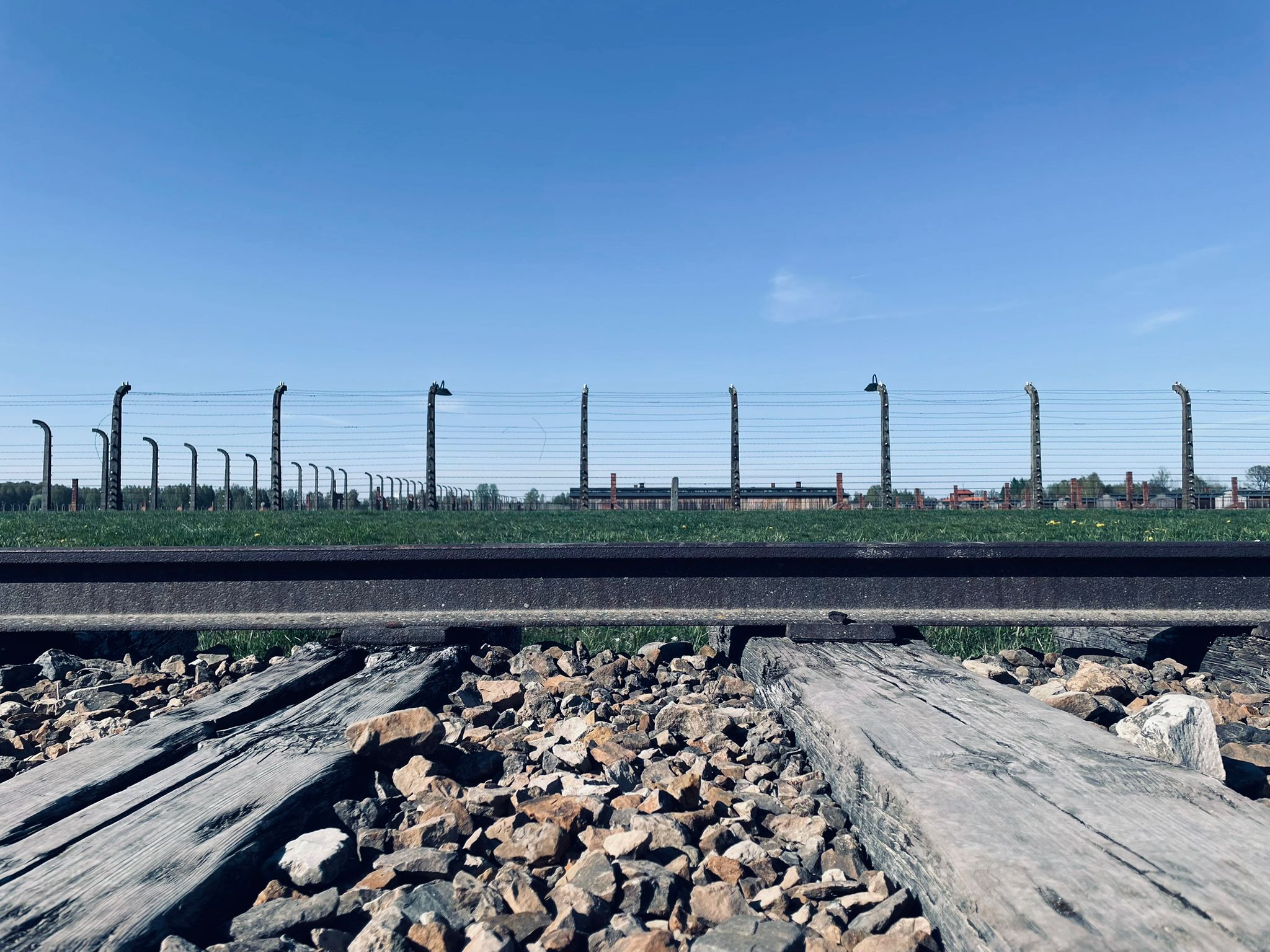 wycieczka uczniów w Auschwitz-Birkenau