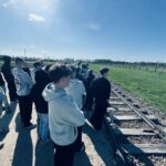 wycieczka uczniów w Auschwitz-Birkenau