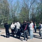 wycieczka uczniów w Auschwitz-Birkenau