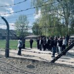 wycieczka uczniów w Auschwitz-Birkenau
