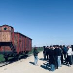 wycieczka uczniów w Auschwitz-Birkenau