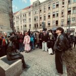 uczniowie w muzeum w Łodzi