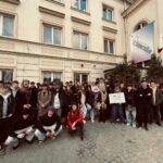 uczniowie w muzeum w Łodzi