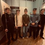 uczniowie w muzeum w Łodzi