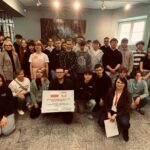 uczniowie w muzeum w Łodzi