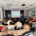 uczniowie podczas szkolenia