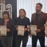 rozdanie nagród w konkursie strzeleckim