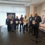 rozdanie nagród w konkursie strzeleckim