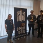 rozdanie nagród w konkursie strzeleckim