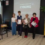 uczestnicy, opiekunowie i organizatorzy konkursu Cyborg